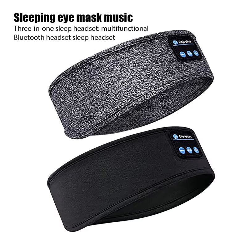 Masque élastique sans fil Bluetooth 5.0, bande de sauna de sommeil & sport